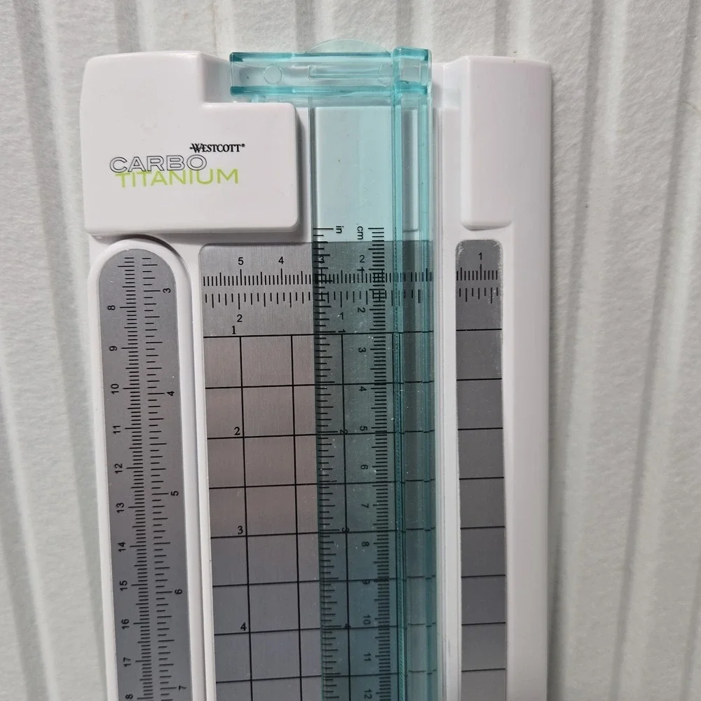 Westcott CarboTitanium 9 Inch Narrow Body Paper Trimmer &‎ Scorer Pre-Owned
